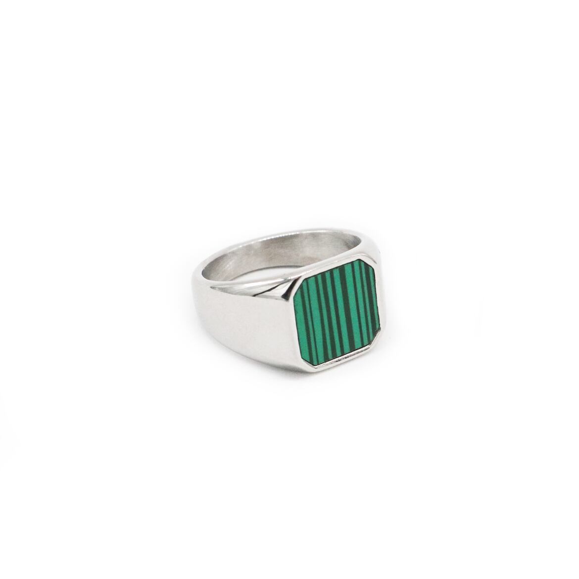 green stone ring(森林保全団体へ寄付)