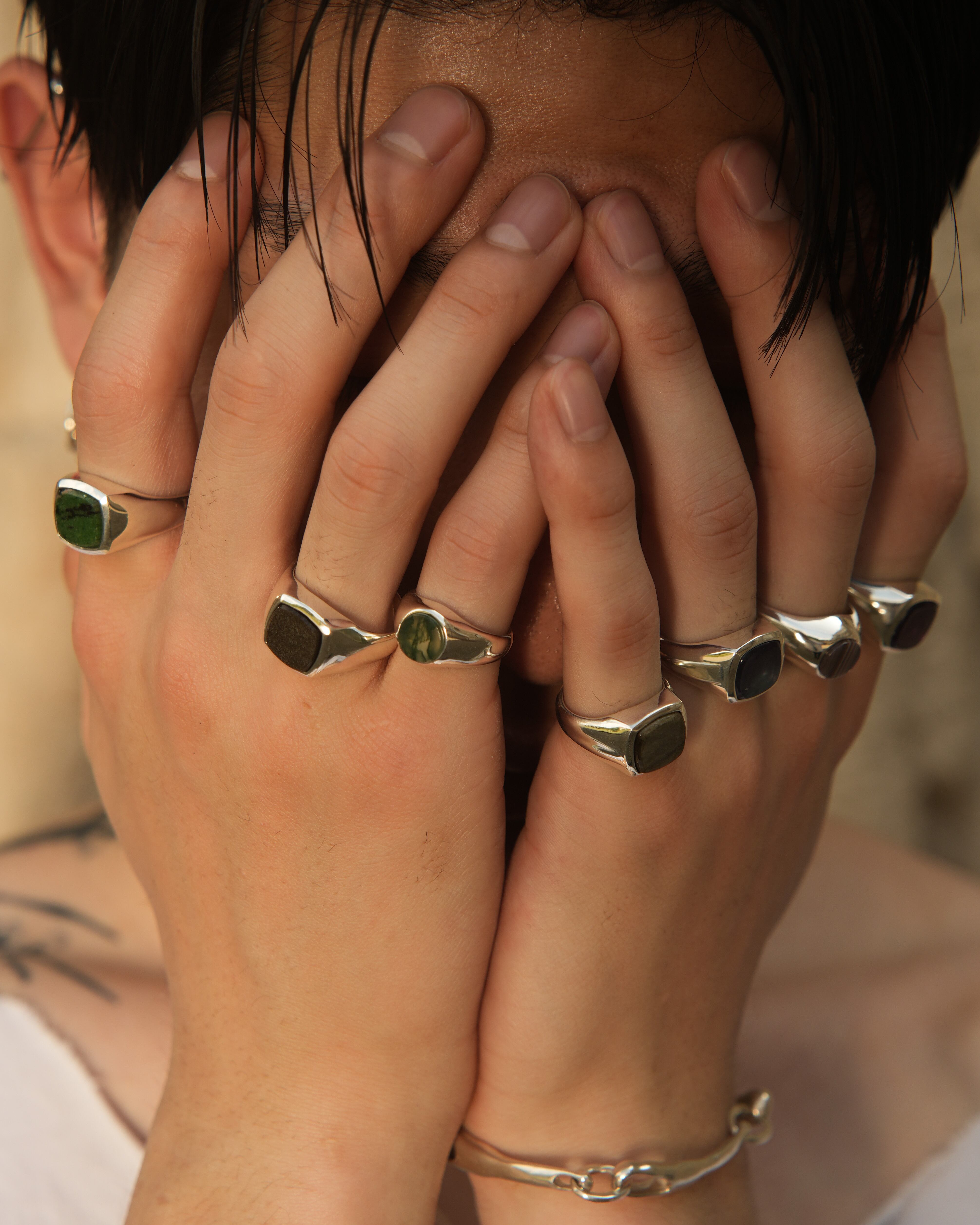 fluorite ring 【受注品】