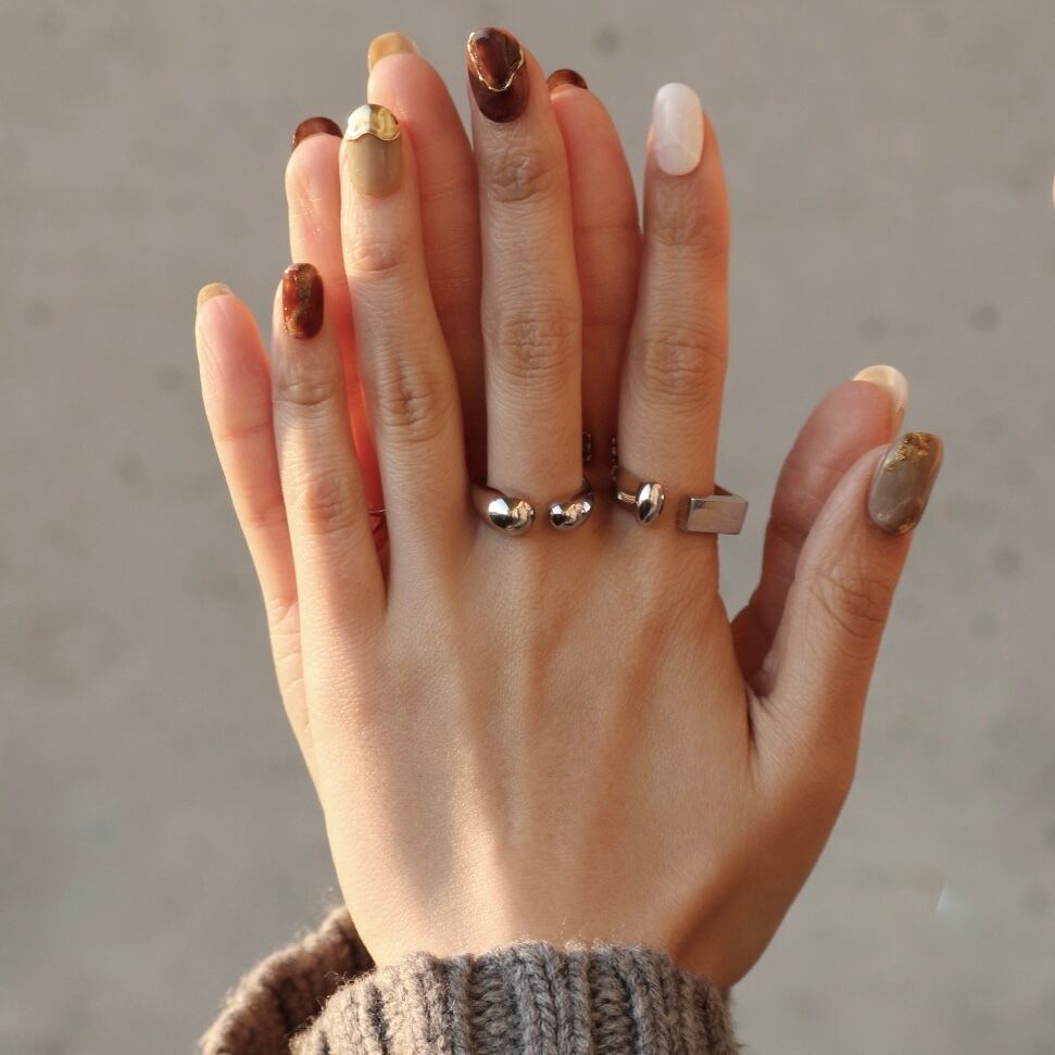 water drop ring Ⅱ (海岸美化財団へ寄付)