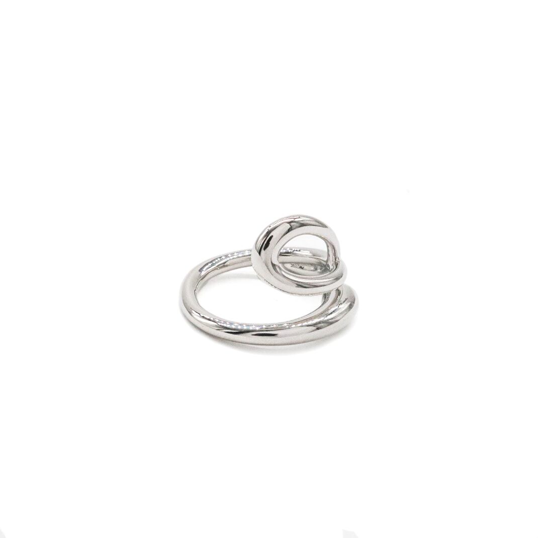 irregular knot ring