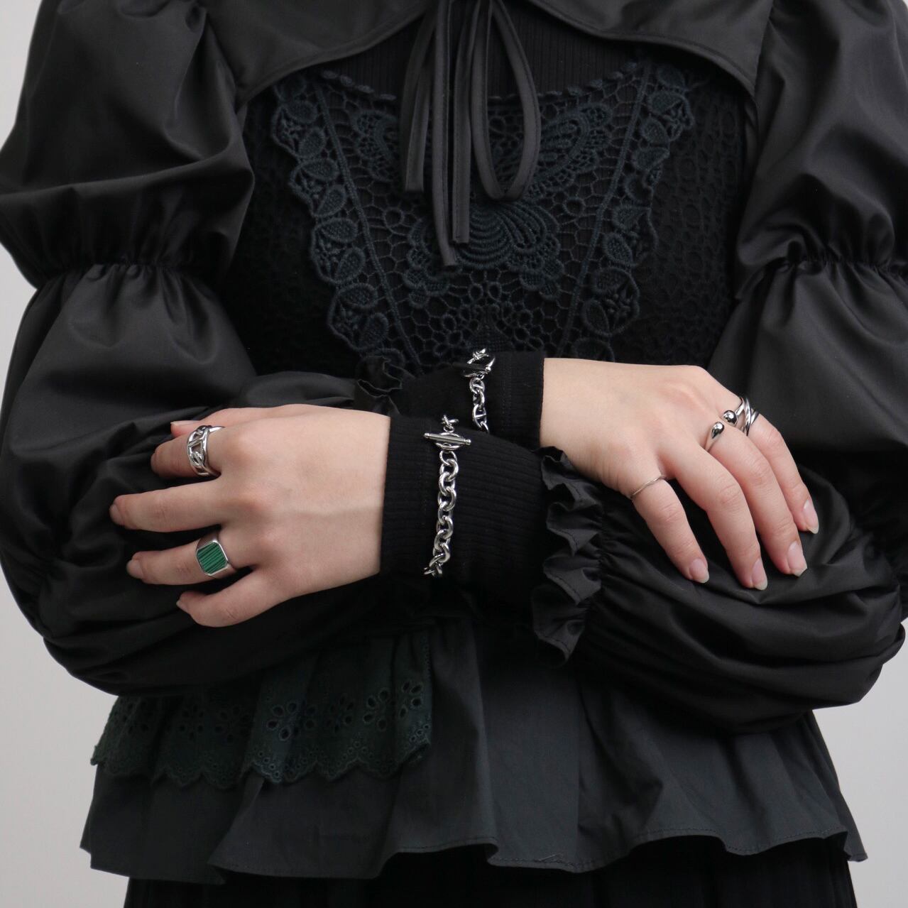 green stone ring(森林保全団体へ寄付)