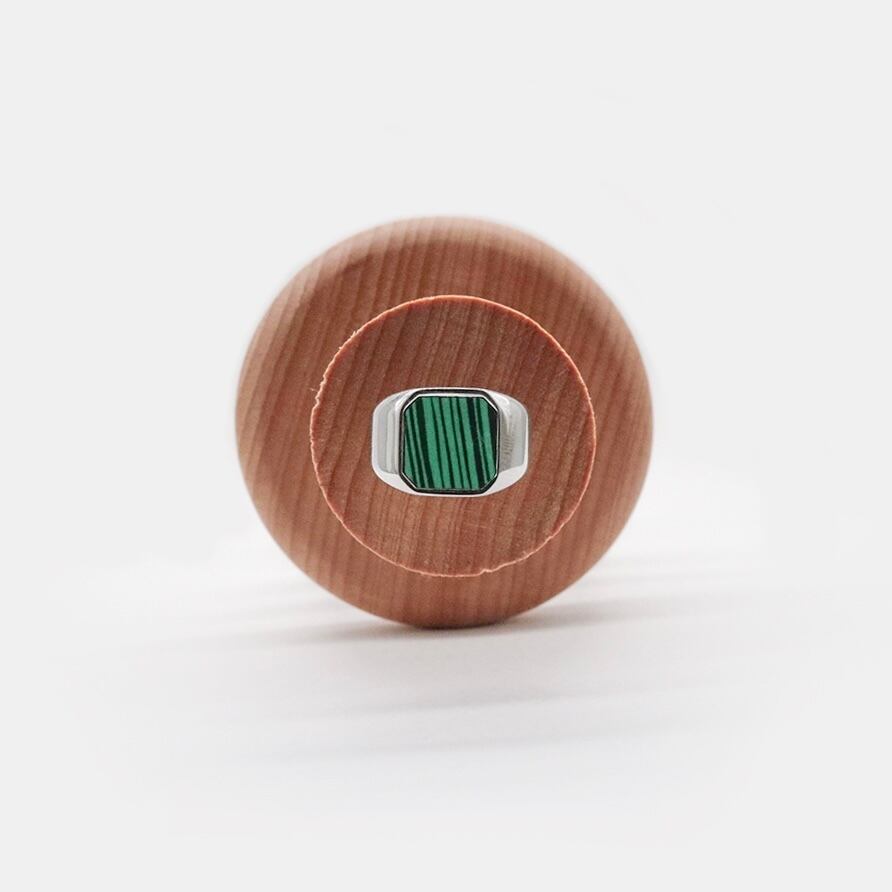 green stone ring(森林保全団体へ寄付)