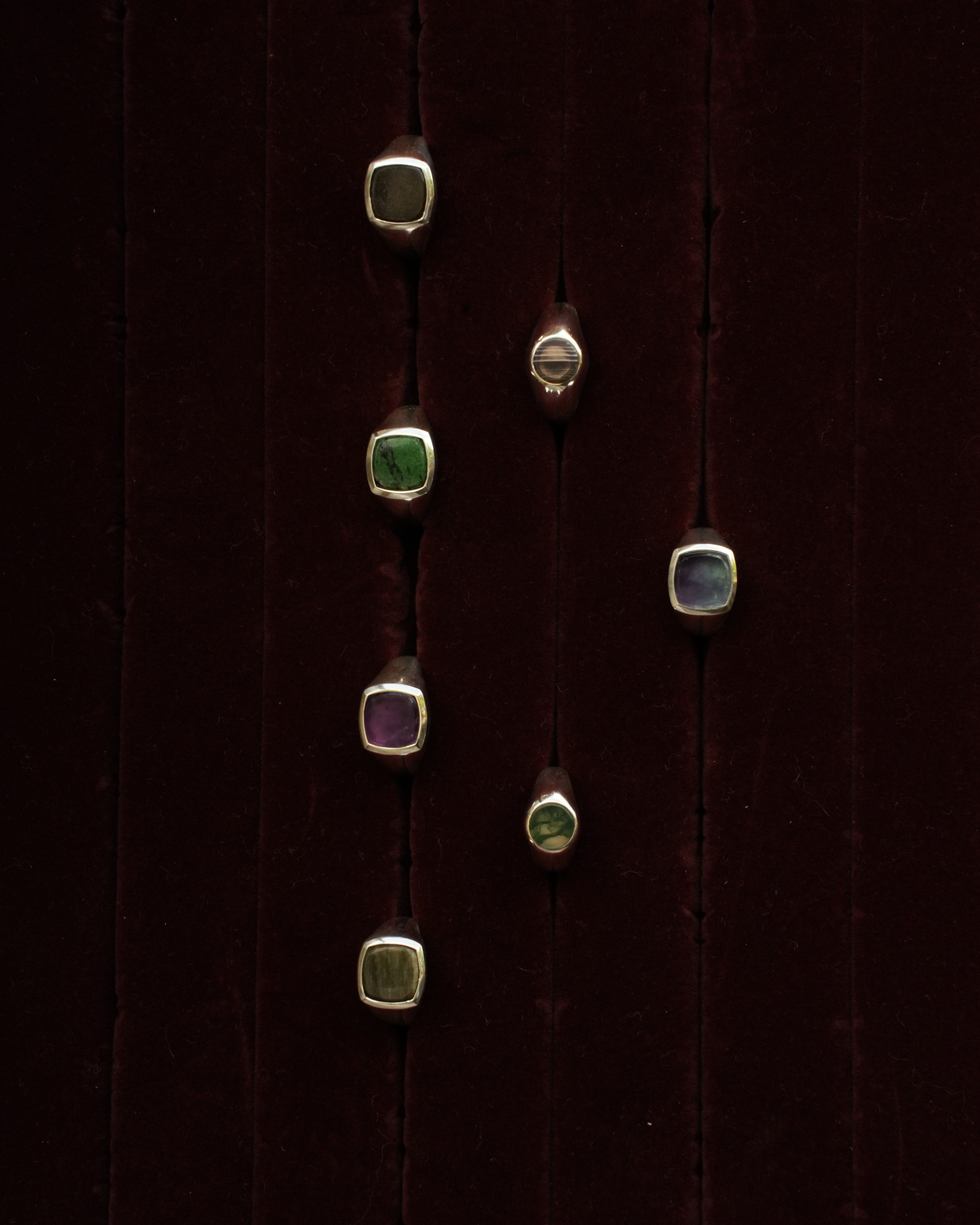 Botswana Agate ring【受注品】