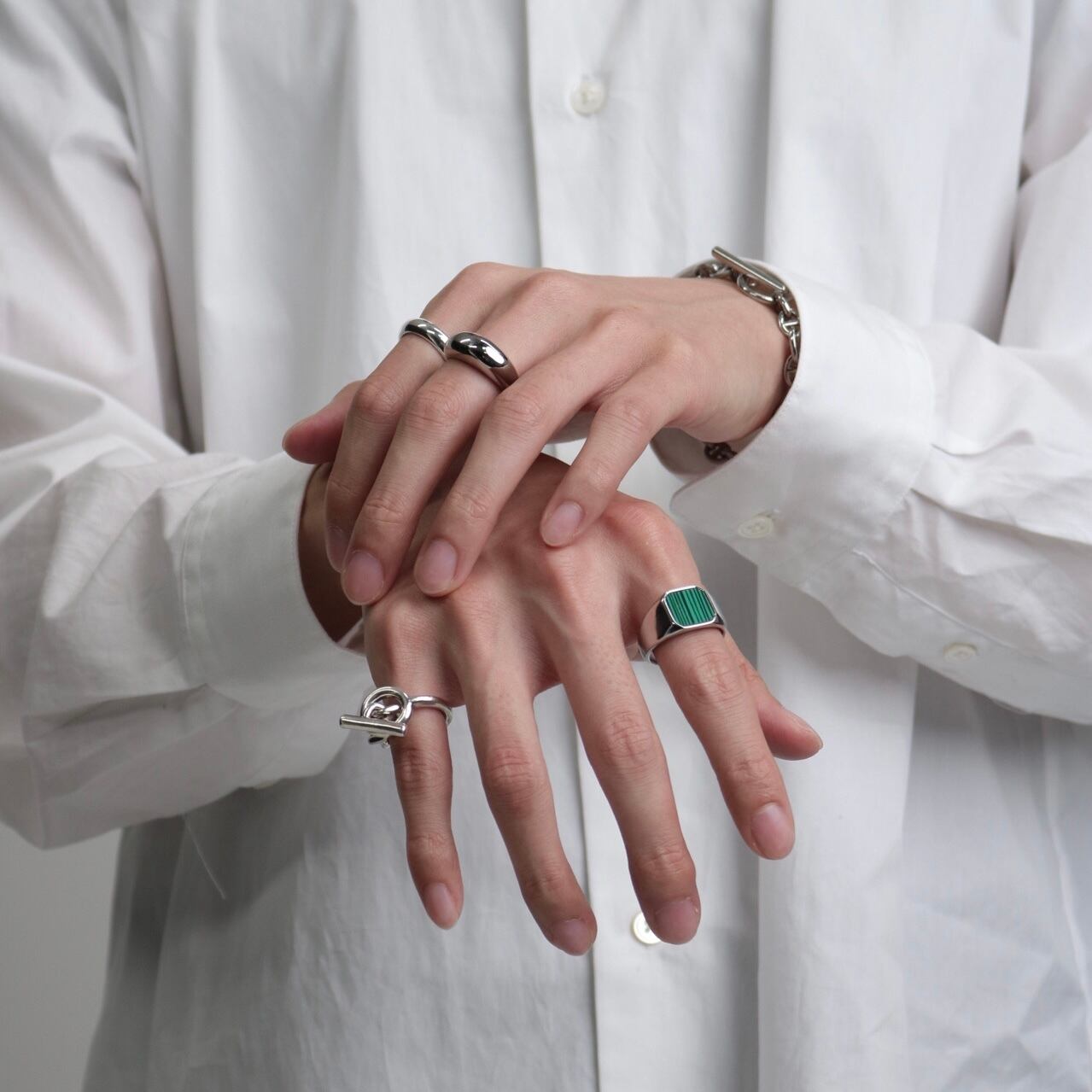 green stone ring(森林保全団体へ寄付)
