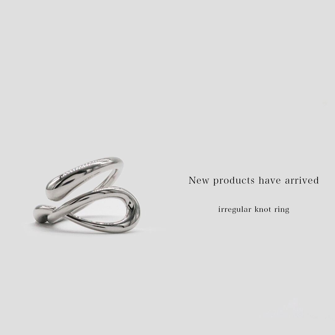 irregular knot ring