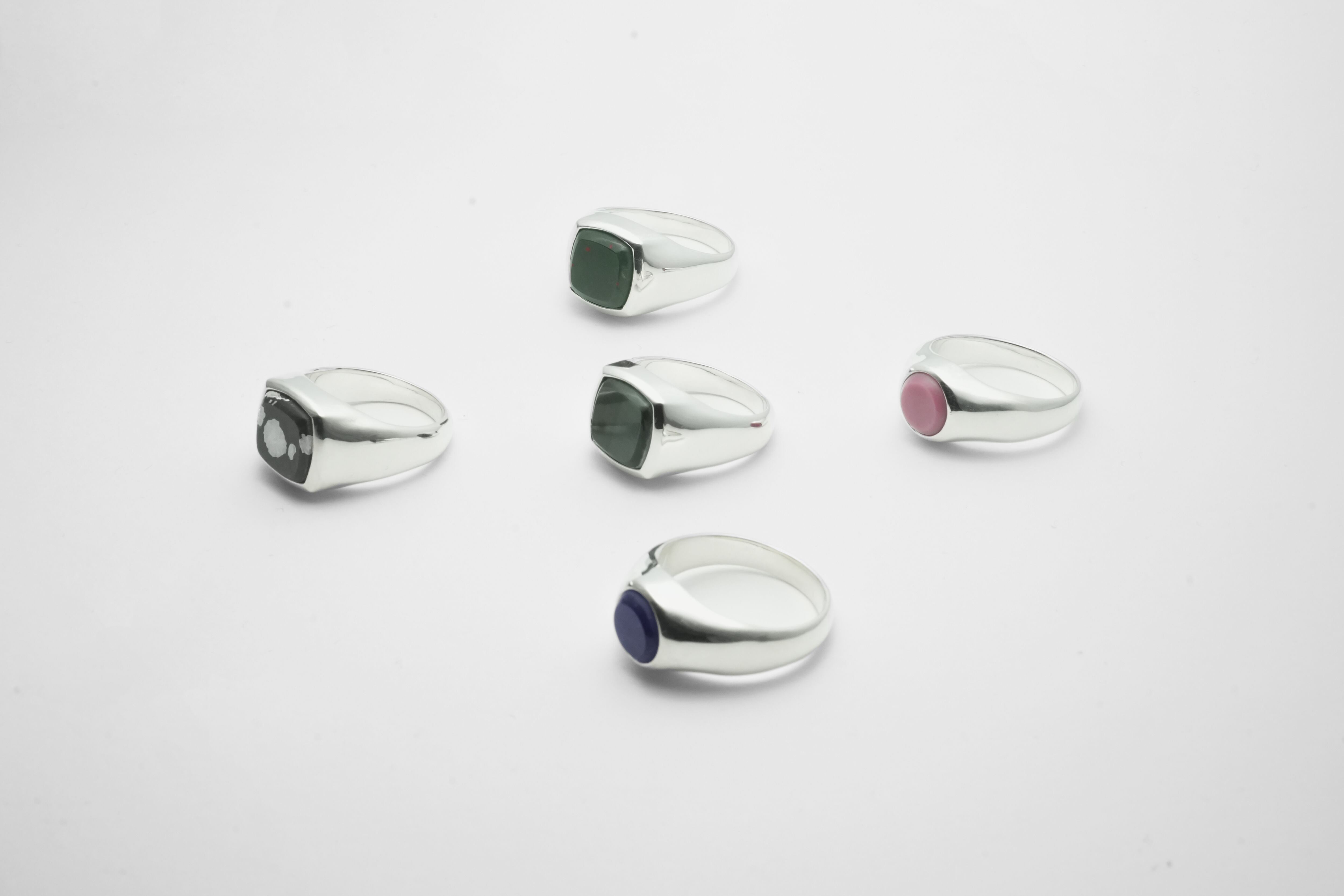 Blood stone ring【受注品】