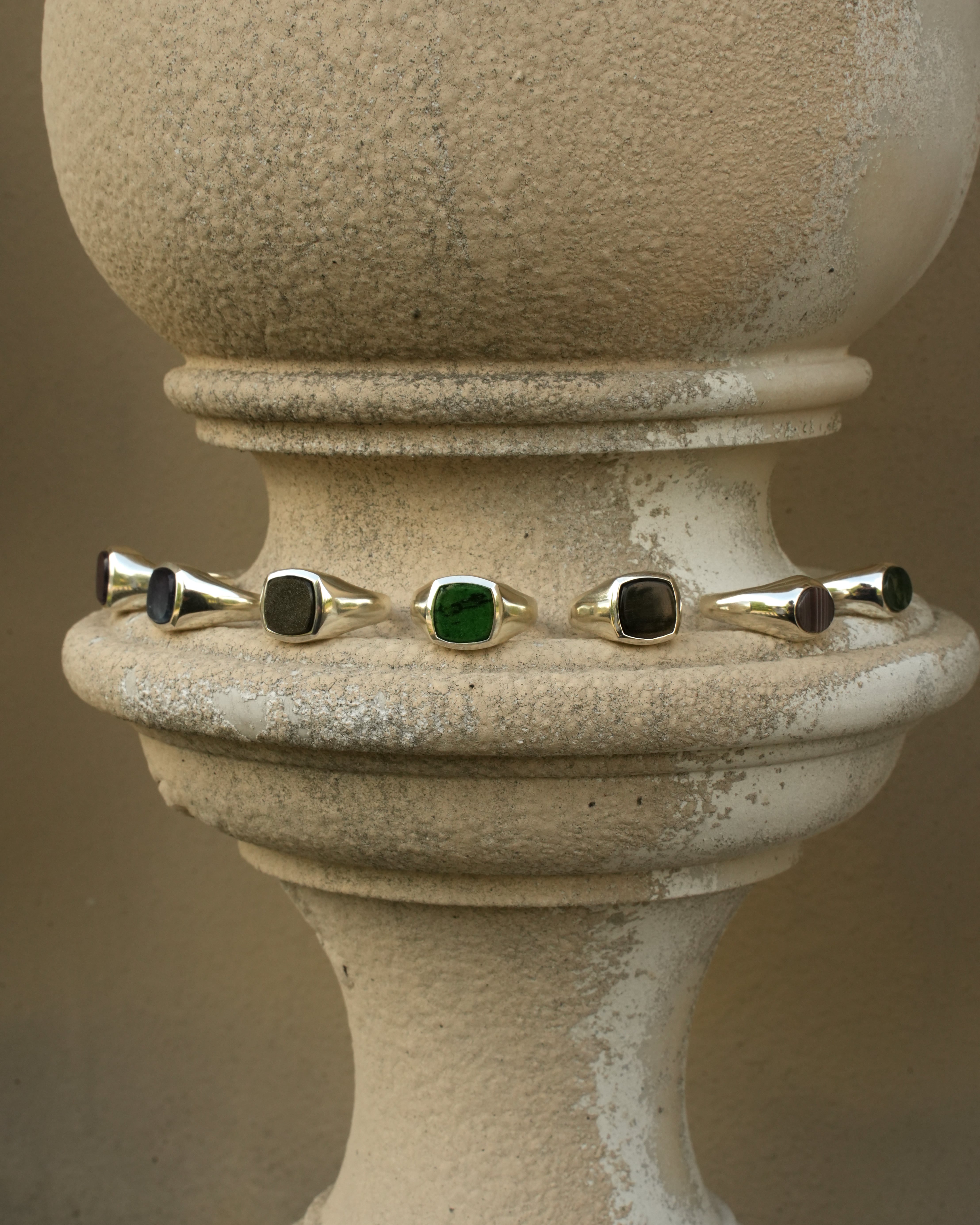 Hematite Stone Ring【受注品】