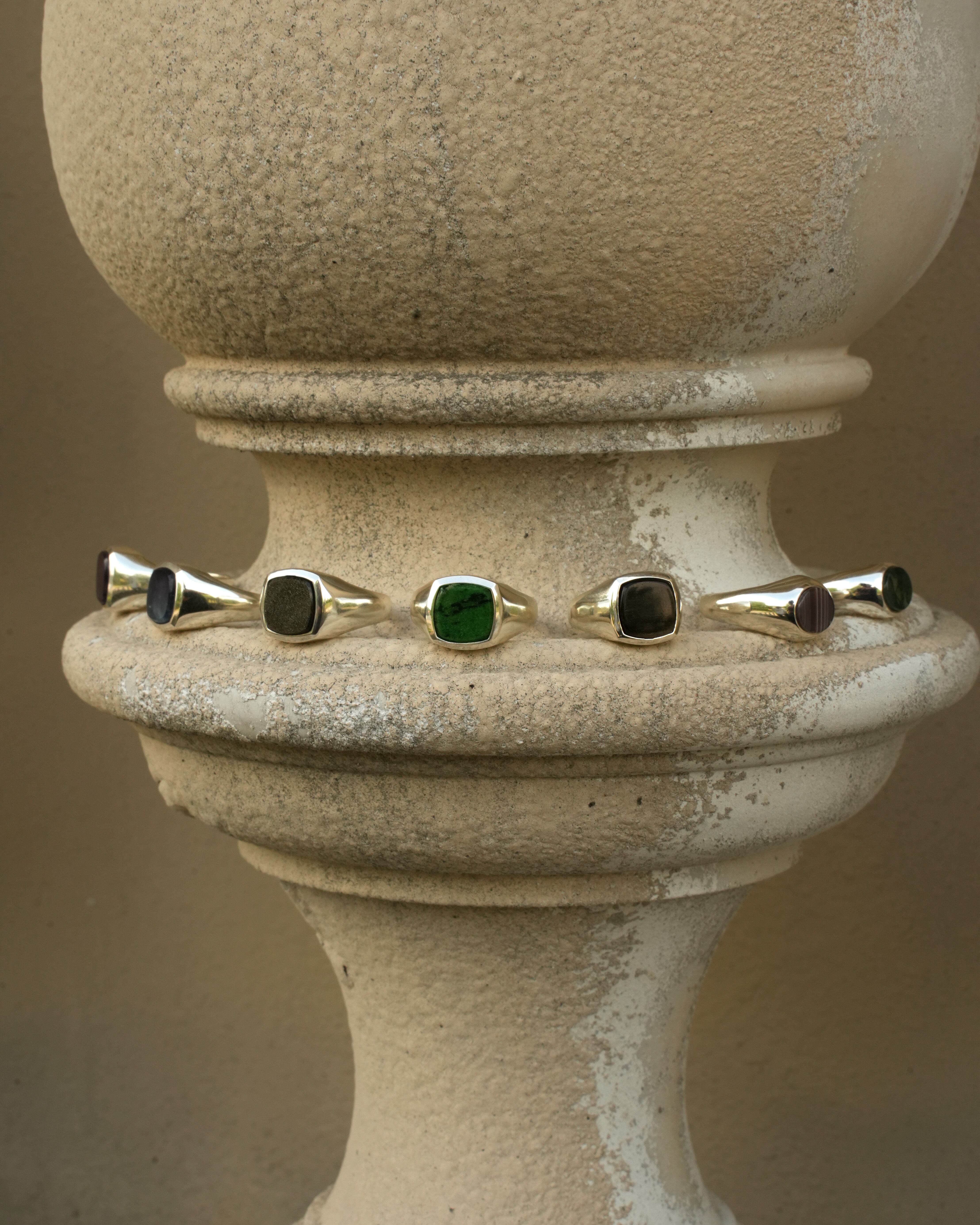 Botswana Agate ring【受注品】