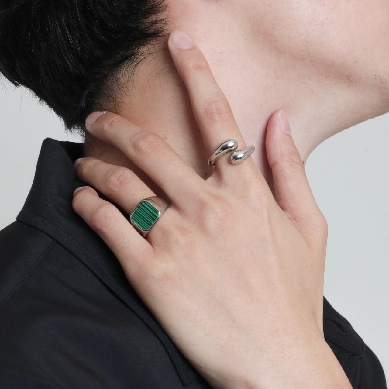 green stone ring(森林保全団体へ寄付)