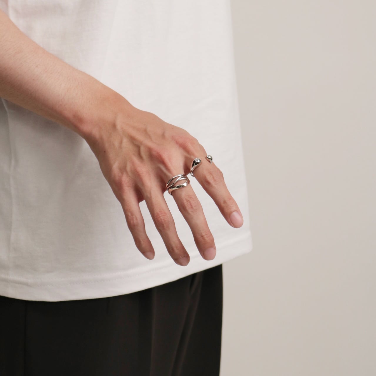 water drop ring Ⅱ (海岸美化財団へ寄付)