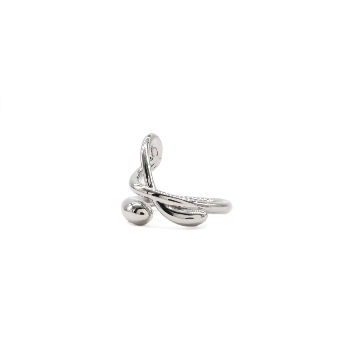 irregular knot ring