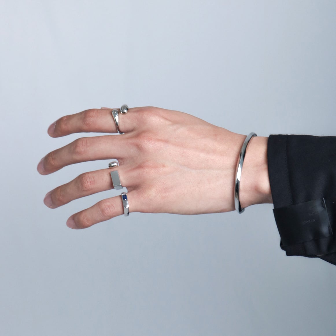 blue stone ring