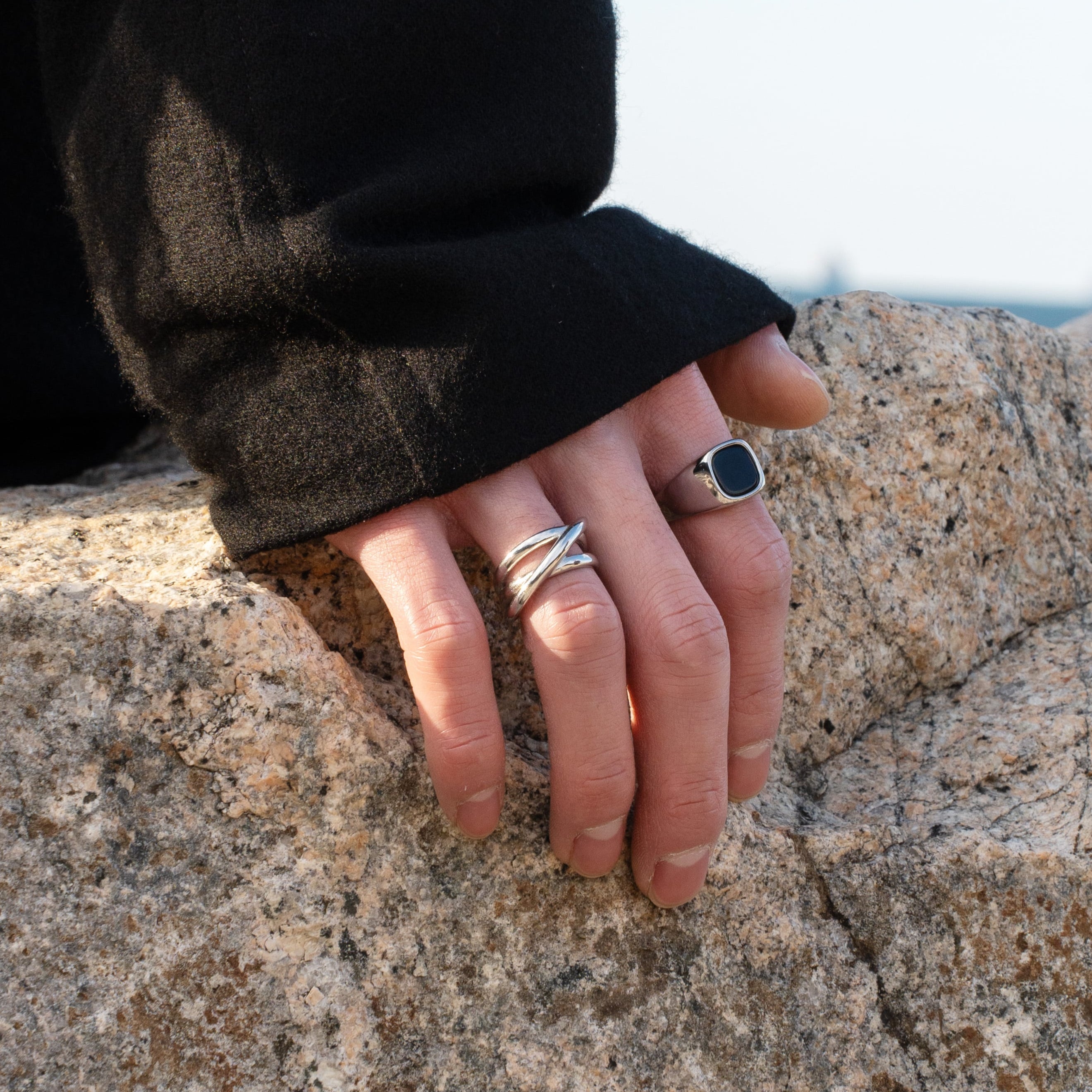 triple cross ring