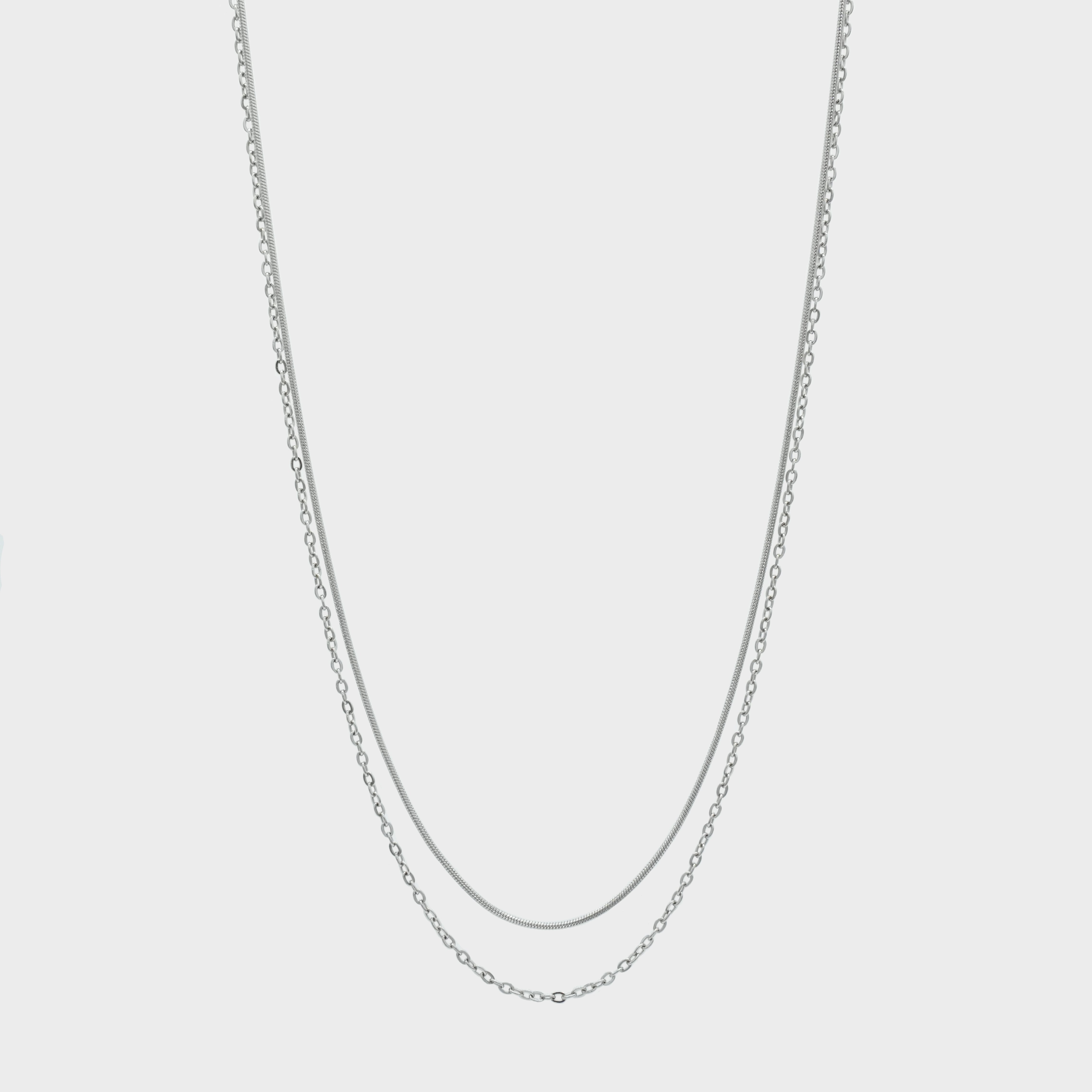 w chain necklace