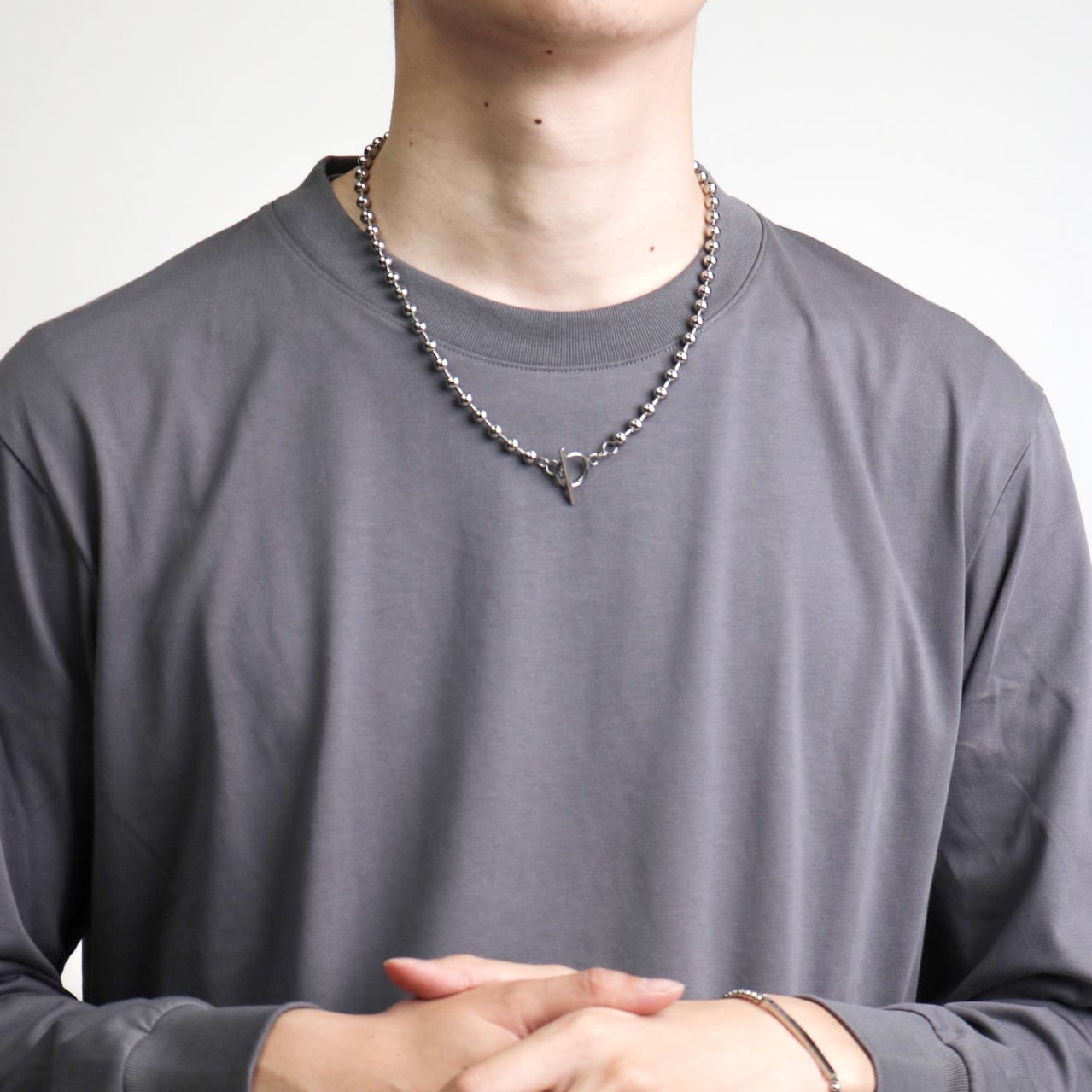 ball charm necklace