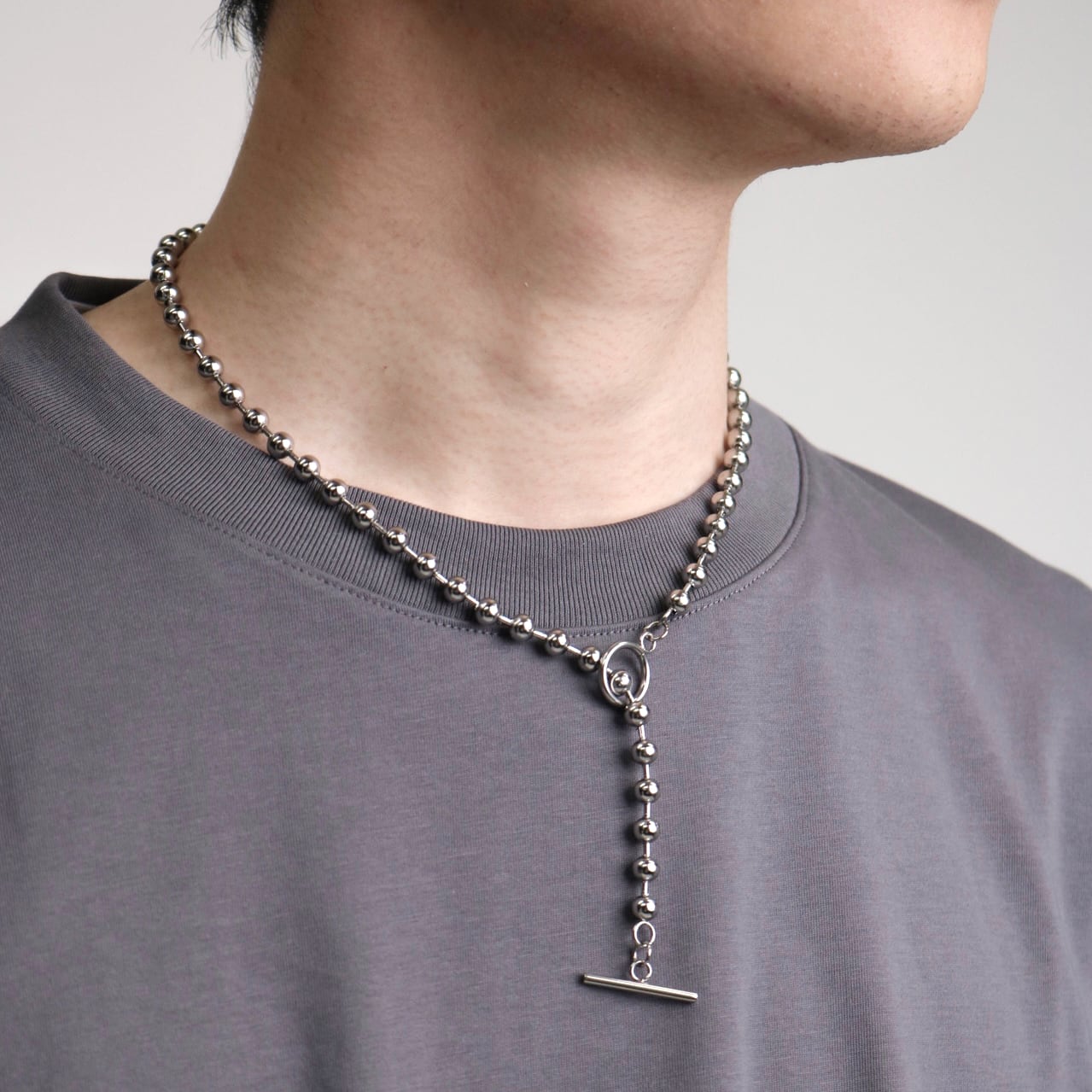 ball charm necklace