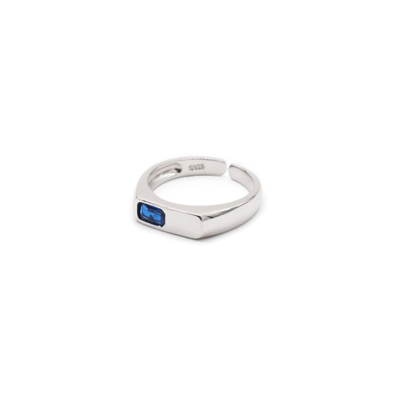 blue stone ring