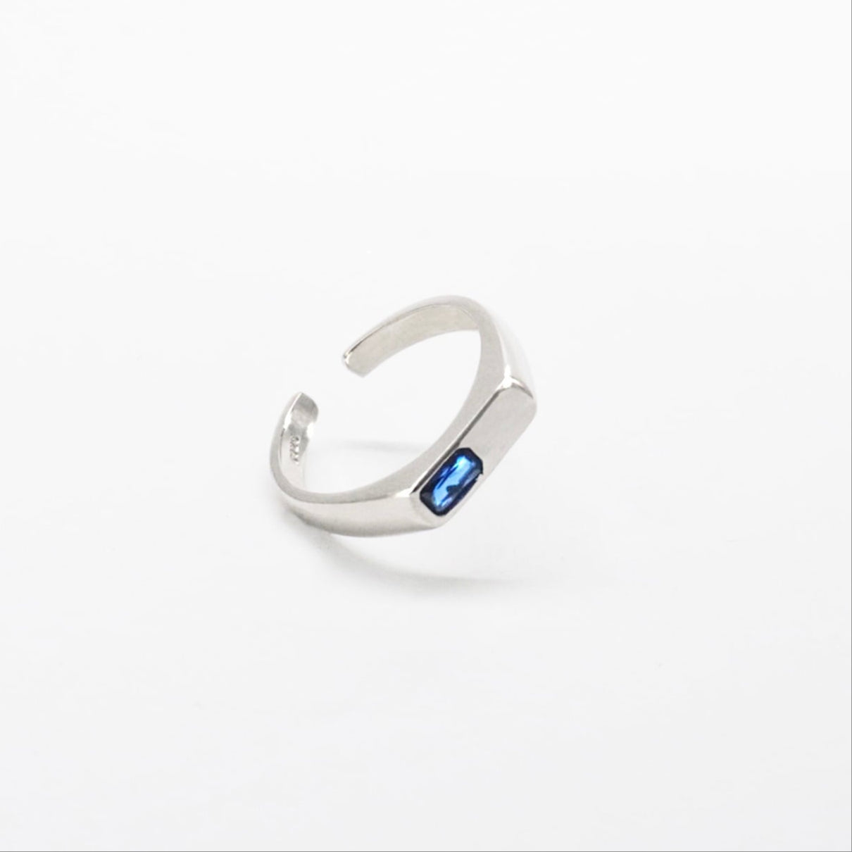 blue stone ring