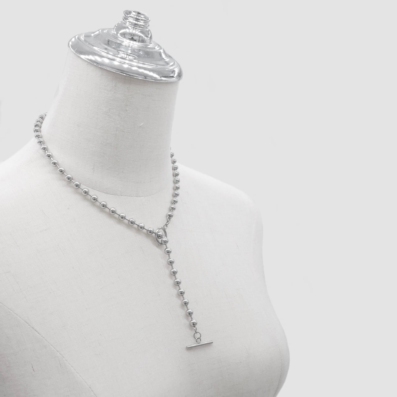 ball charm necklace