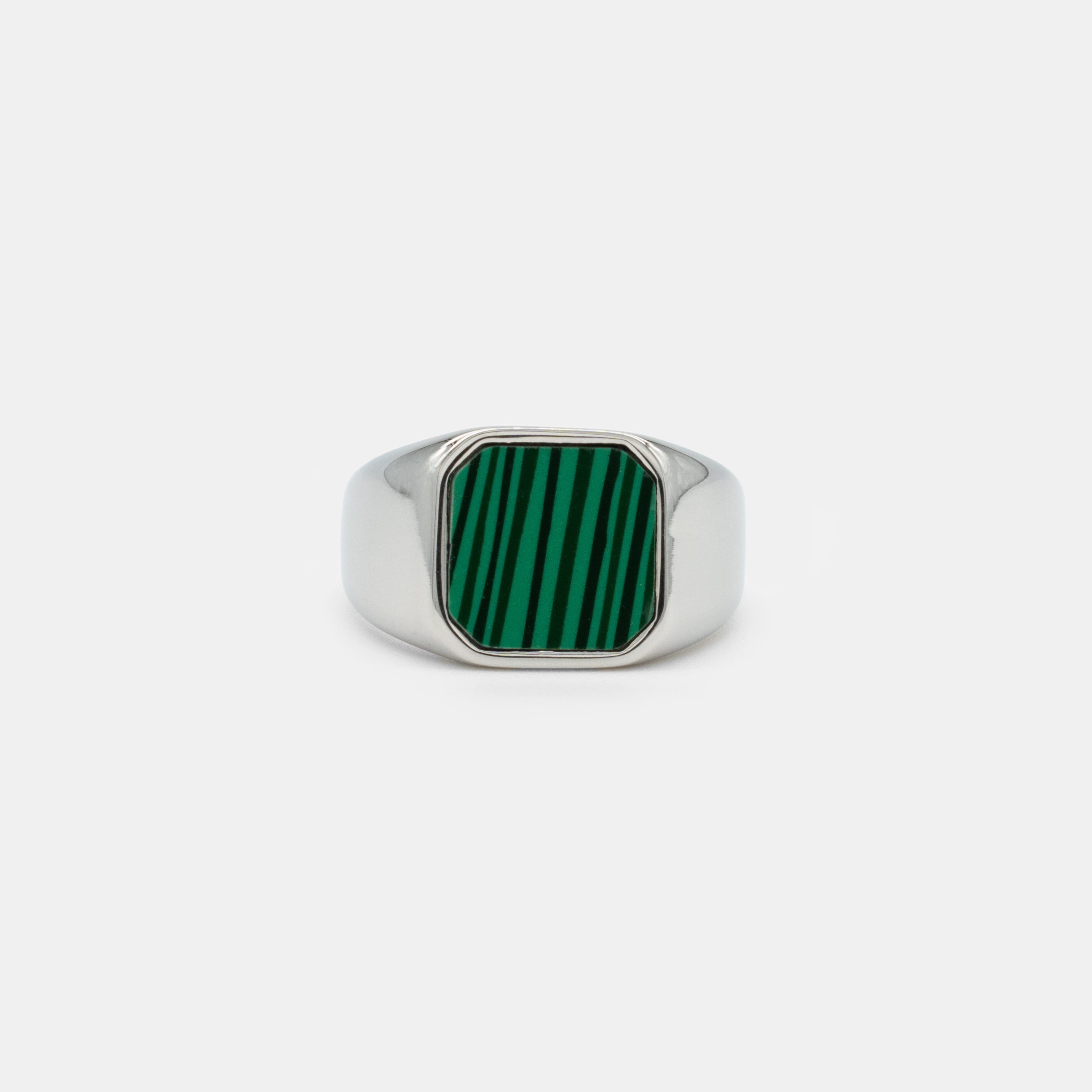green stone ring（森林保全団体へ寄付）